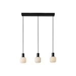 Lampa wisząca Milford 3xE14 czarna 2412623003 Nordlux