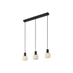 Lampa wisząca Milford 3xE14 czarna 2412623003 Nordlux