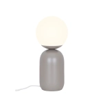 Minimalistyczna lampka stołowa Notti – jasnobrązowa 2011035018 Nordlux