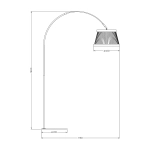 Lampa podłogowa BALU ML3328-1-3BD ZUMA LINE