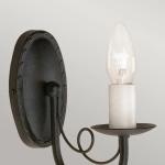 Kinkiet Minster – 1 źródło światła – Czarny MN1-BLACK Elstead Lighting