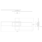Lampa sufitowa LUMENZ MS243-BK ZUMA LINE