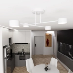 Lampa sufitowa HALO 4 WHITE 1356/4 EMIBIG Lighting