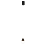 Lampa Wisząca Nata 1xLED czarna PL0104-BK yaskr