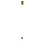 Lampa Wisząca Nata 1xLED złota PL0104-GD yaskr