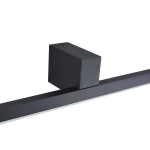 Nevada kinkiet XXL czarny IP44 LP-778/1W XXL BK LIGHT PRESTIGE