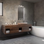 Nevada kinkiet L biały IP44 LP-778/1W L WH LIGHT PRESTIGE
