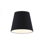 kinkiecik.pl NIZZA 18/15 abażur Polycotton czarna/białe PCV max. 28W R13114 Rendl light studio