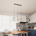 Lampa wisząca NANDO 3 BL GOLD 1368/3 EMIBIG Lighting