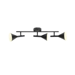 Kelvis – czarna lampa sufitowa 3-punktowa 2612706003 Nordlux