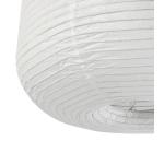 Papierowy abażur wiszący w stylu japandi Tuva 50 2612673201 Nordlux