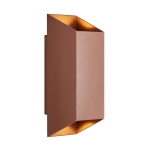 Nordycki kinkiet zewnętrzny Nico Square 22 - Nordlux, rdzawy 2218221009 - zdjęcie produktu
