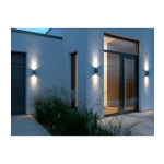 kinkiecik.pl Nordycki kinkiet zewnętrzny Nico Square 22 - Nordlux, antracytowy 2218221050