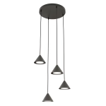Lampa wisząca ELIT 4 PREMIUM BLACK 1330/4PREM EMIBIG Lighting