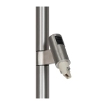 Nowoczesna lampa podłogowa DFTP Makoto Satin Chrome 2x G9 2620094033 Nordlux