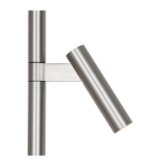 Nowoczesna lampa podłogowa DFTP Makoto Satin Chrome 2x G9 2620094033 Nordlux