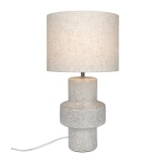 Nowoczesna lampa stołowa Dugan beżowa ceramika 2512655009 Nordlux