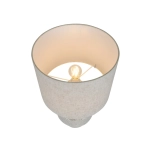 Nowoczesna lampa stołowa Dugan beżowa ceramika 2512655009 Nordlux