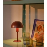 Nowoczesna lampa stołowa Ellen - bordowa 2213745002 Nordlux