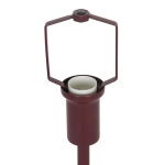Nowoczesna lampa stołowa Ellen - bordowa 2213745002 Nordlux