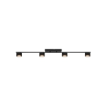 kinkiecik.pl Nowoczesna lampa sufitowa Clyde 4 - Nordlux, czarna 2213530103