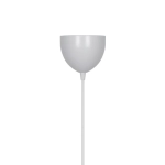 Nowoczesna lampa wisząca Tavia biała, mosiężny pierścień 2412353001 Nordlux