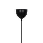 Nowoczesna lampa wisząca Tavia czarna, mosiężny pierścień 2412353003 Nordlux