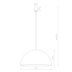 Lampa wisząca HEMISPHERE SUPER L 10296 Nowodvorski - zdjęcie 7
