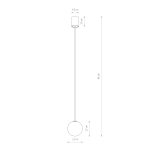 Lampa wisząca KIER M 10307 Nowodvorski - zdjęcie 5