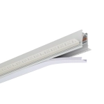 1-obwodowy podtynkowy szynoprzewód niskonapięciowy LVM RECESSED TRACK 2M 11625 Nowodvorski - zdjęcie 3