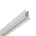 1-obwodowy podtynkowy szynoprzewód niskonapięciowy LVM RECESSED TRACK 2M 11625 Nowodvorski