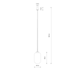 Lampa wisząca MALINDI A 12254 Nowodvorski - zdjęcie 8