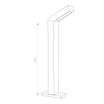 Lampa stojąca LHOTSE 4448 LED IP54 - zdjęcie 2