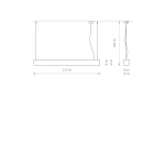 Lampa wisząca SOFT LED 120X6 7537 Nowodvorski - zdjęcie 5