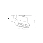 Lampa do szynoprzewodów PROFILE FOCUS LED 9W, 4000K 7622 Nowodvorski - zdjęcie 5