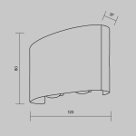 Kinkiet Wall Lamp Strato O417WL-L4W3K Maytoni - zdjęcie dodatkowe 8
