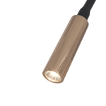 Kinkiet Nuto Nero Gold OR81695 Open Design Highlights