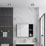 LAGOS oczko podtynkowe czarne IP65 LIGHT PRESTIGE