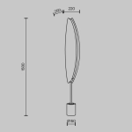 Lampa podłogowa Breeze MOD281FL-L33BS3K Maytoni - zdjęcie dodatkowe 4