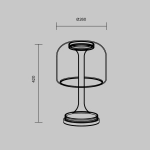 Lampa stołowa Spirito MOD286TL-L18G3K Maytoni - zdjęcie dodatkowe 6