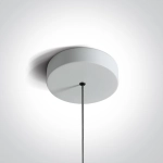 Lampa wisząca One Light 63108B/W/W - zdjęcie dodatkowe 1