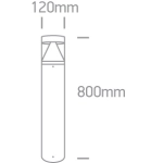 Oprawa zewnętrzna One Light 67410/AN/W - zdjęcie dodatkowe 2