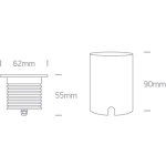 Wpust ścienny/gruntowy One Light 69052/W - zdjęcie dodatkowe 3