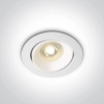 kinkiecik.pl Oprawa podstropowa Round Retro Range GU10 11105UA/W ONE LIGHT