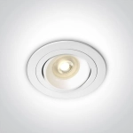 kinkiecik.pl Oprawa podstropowa Round Retro Range GU10 11105UB/W ONE LIGHT