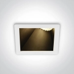 kinkiecik.pl Oprawa podstropowa The Assymetric Chill Out Range Square 50105MA/W/B ONE LIGHT
