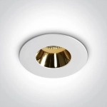 kinkiecik.pl Oprawa podstropowa The Chill Out Range Round 10105MD/W/GL ONE LIGHT