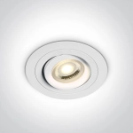 kinkiecik.pl Oprawa podstropowa The Dual Ring GU10 Range 11105ABG/W ONE LIGHT