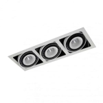 Oprawa stropowa Alesso GL7116-3/54W WH+BL Italux - zdjęcie produktu