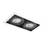 Oprawa stropowa Nova 2 (white/black) ES111 AZ2877 AZZARDO